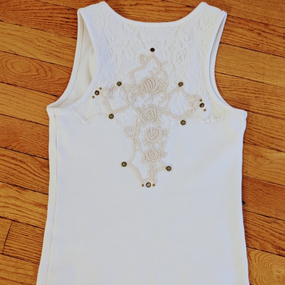 💕PZI Cream Tank - Picture 4 of 4